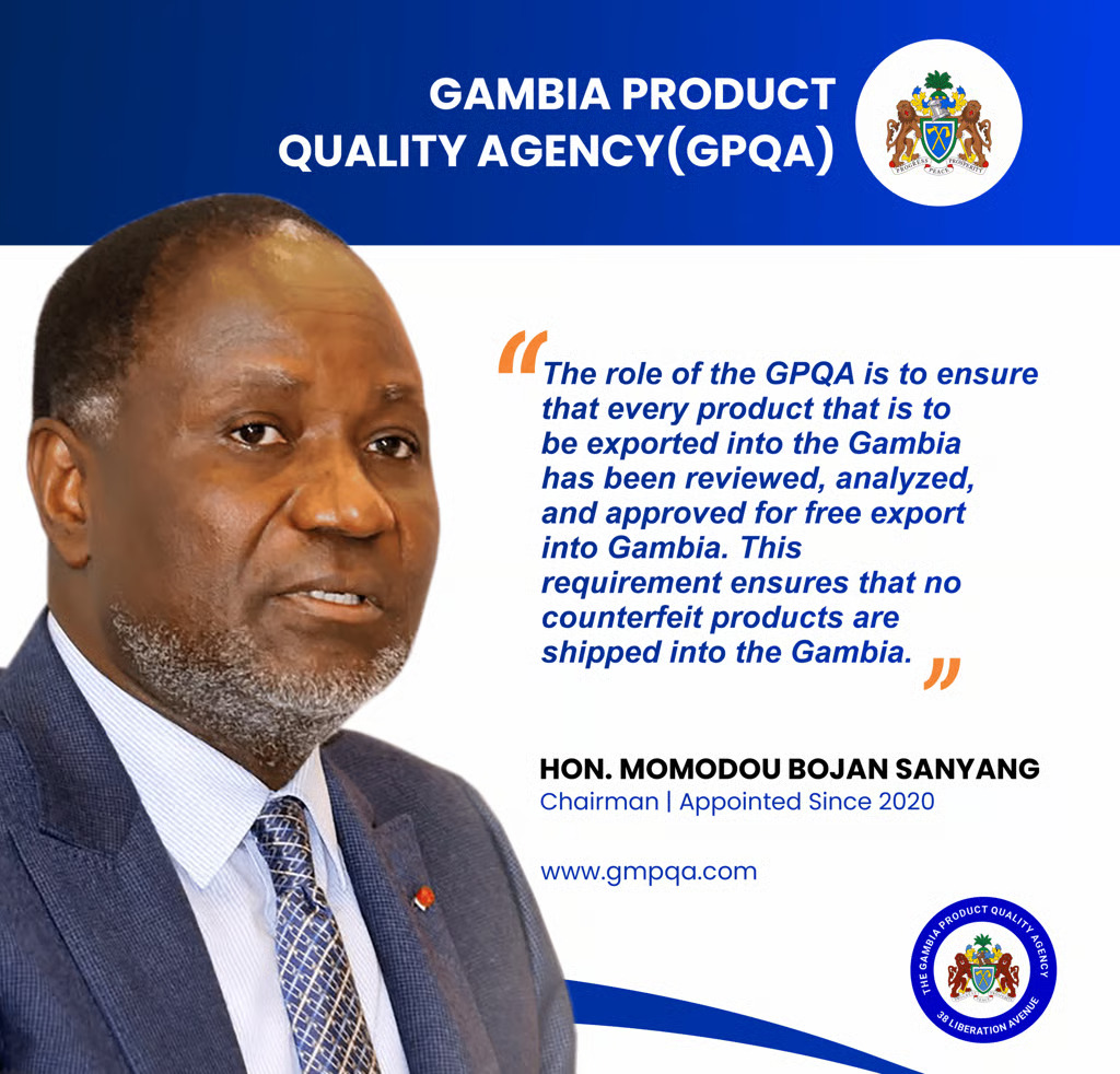 Gambia Product Quality Agency Core Showcase